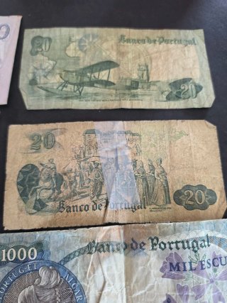 Lotes de Billetes de Portugal Escudos