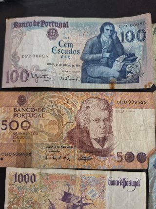 Lotes de Billetes de Portugal Escudos