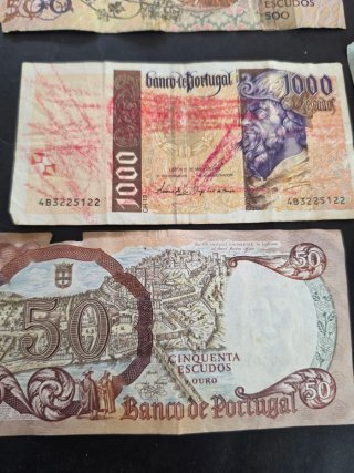 Lotes de Billetes de Portugal Escudos