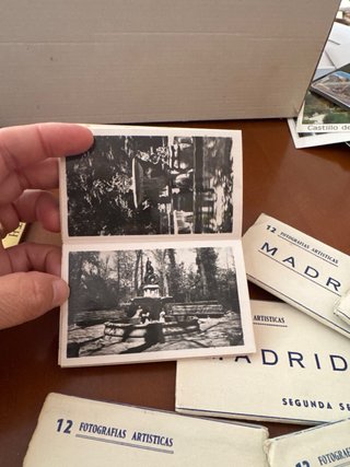 Lote Fotografías Artísticas Antiguas Años 70