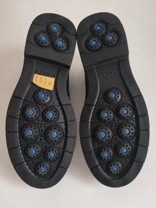 Mocasines Geox Mujer Talla 38 Negros