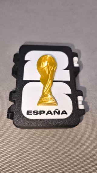 Cajita cromos Mundial 2026 España