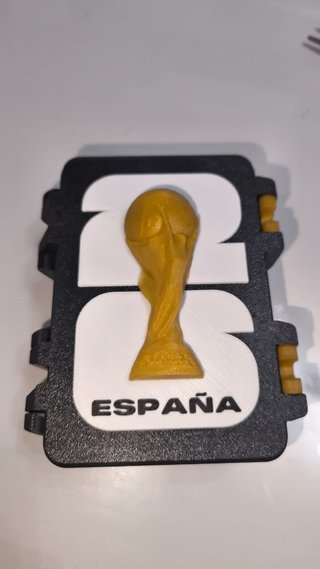 Cajita cromos Mundial 2026 España
