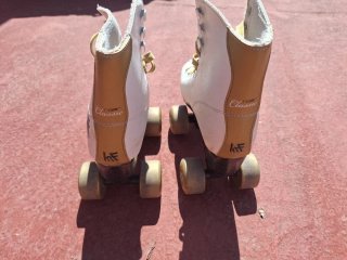 Patines blancos talla 36