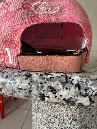 Gorra Gucci rosa – Talla única – Como nueva