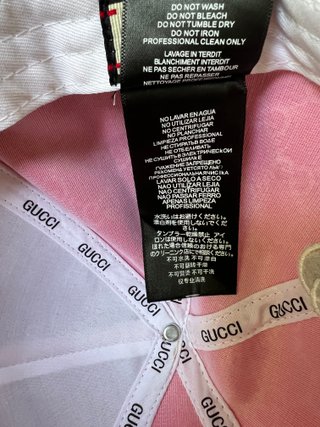 Gorra Gucci rosa – Talla única – Como nueva