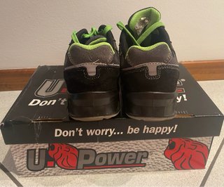Scarpe antinfortunistiche U-Power grigie/verdi