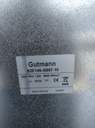 Campana Extractora  Gutmann K2E146-AB87-10