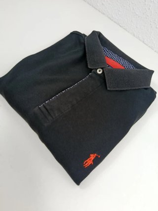 Polo Ralph Lauren Negro Talla XL