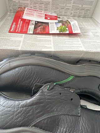 Zapatos de seguridad Panter Negros