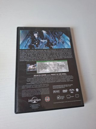Pack DVD Ghost In The Shell 1 y 2 Anime Sci-Fi