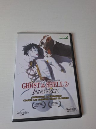 Pack DVD Ghost In The Shell 1 y 2 Anime Sci-Fi