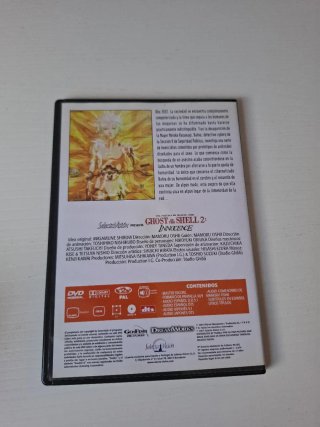 Pack DVD Ghost In The Shell 1 y 2 Anime Sci-Fi