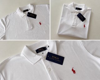 Polo Ralph Lauren Blanco Talla M Hombre