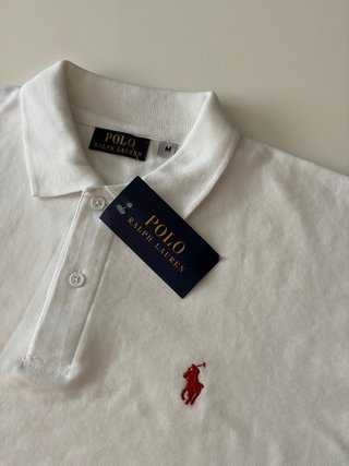 Polo Ralph Lauren Blanco Talla M Hombre