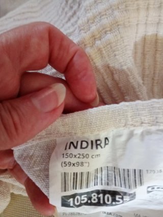 Fodera per divano o letto color beige