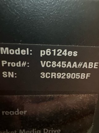 HP Pavilion DVD-ROM Ordenador Sobremesa