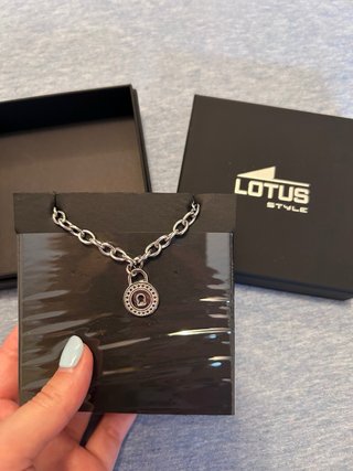 Pulsera Lotus Style Candado Acero inoxidable