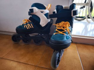 Patines Oxelo Fit5 Junior Ajustables 35-38