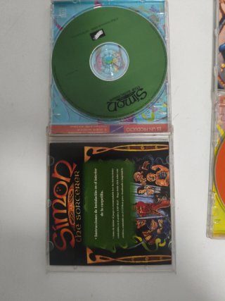 Lote 3 Juegos PC CD-ROM: Simon, Hocus Pocus, Termi