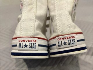 Converse Blancas Plataforma de 3 cms Talla 35