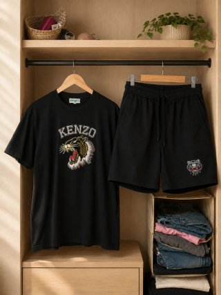 Conjunto  inspiracion Kenzo Camiseta y Pantalón Co