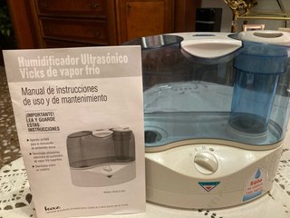 Humidificador Ultrasónico Vicks Vapor Frío