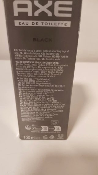 Axe Black Eau de Toilette 100ml