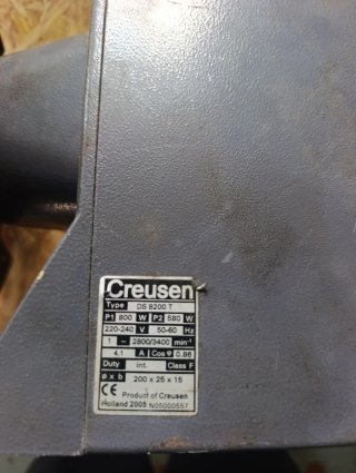 Esmeriladora Creusen Profesional