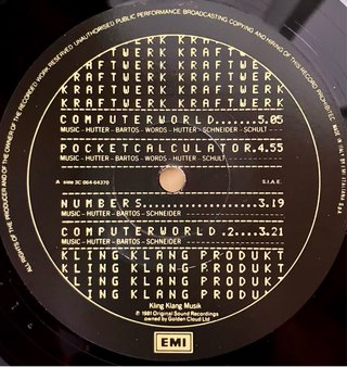 Kraftwerk - Computer World LP