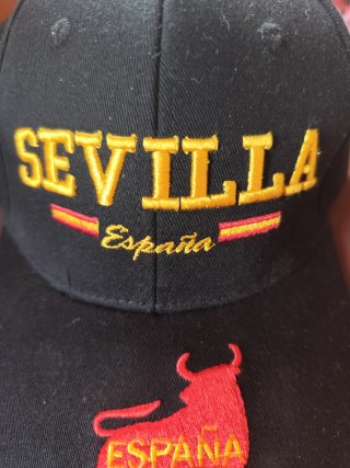 Gorra recuerdo Sevilla España