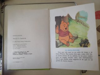 Libro mini Disney