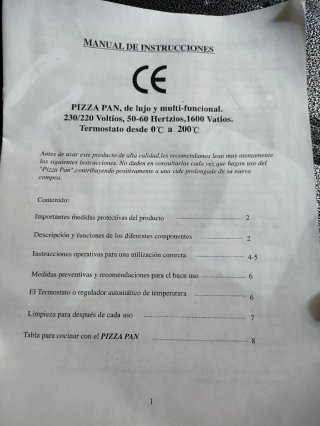 Olla Pizza Pan Eléctrica con Tapa de Cristal