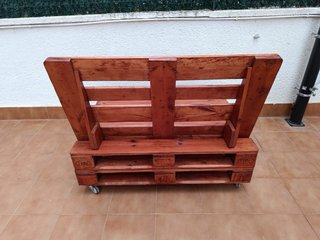 Conjunto Chill Out Terraza Palets Beige