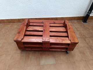 Conjunto Chill Out Terraza Palets Beige