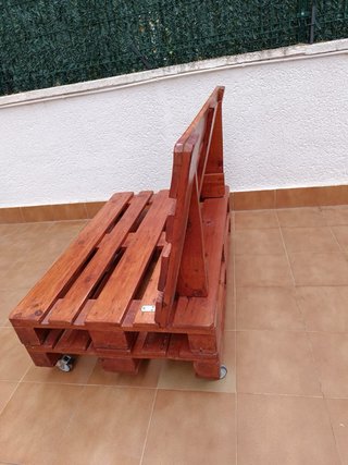 Conjunto Chill Out Terraza Palets Beige