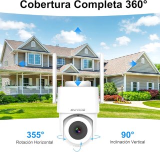 Cámara Vigilancia Exterior 2K WiFi