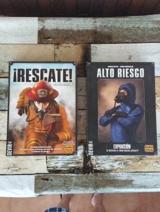 Pack Juego de Mesa Rescate y Alto Riesgo