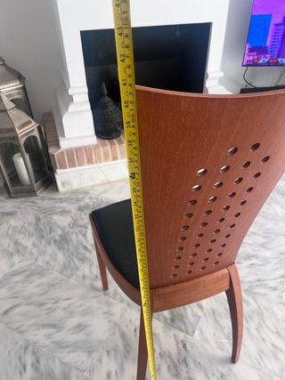 6 Sillas Comedor Madera Cerezo