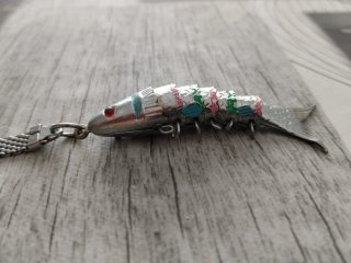 Llavero pez vintage