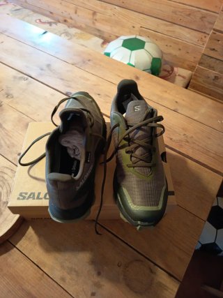 Zapatillas Salomon Trail Running Verdes