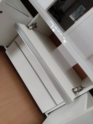 Mueble Salón TV IKEA BESTÅ Blanco 180x40x48