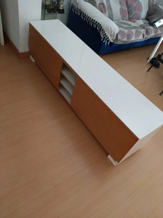 Mueble Salón TV IKEA BESTÅ Blanco 180x40x48