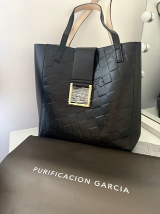 Bolso Purificación García Negro