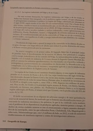 Geografía de Europa. UNED. Como nuevo.