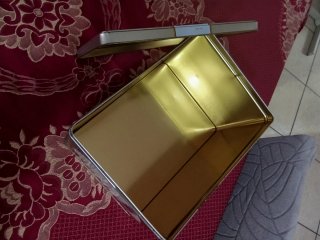 Scatola latta vintage Vicenzi Venezia anni 70