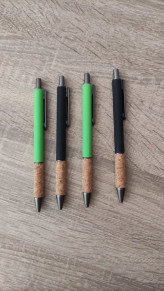 Lote 4 penne Shuber con tappo in sughero + regalo