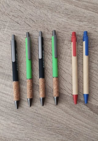 Lote 4 penne Shuber con tappo in sughero + regalo