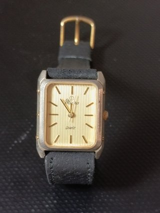 Reloj Micro Quartz Vintage Rectangular años 60