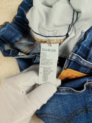 Pantalón vaquero Levi's azul hombre talla 16
